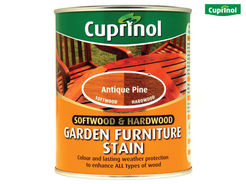 Cuprinol - Softwood & Hardwood Garden Furniture Stain Antique Pine 750ml - CUPGFSAP750