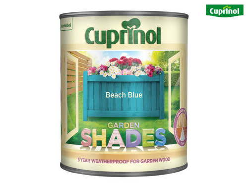 Cuprinol - Garden Shades Beach Blue 1 Litre - CUPGSBB1L