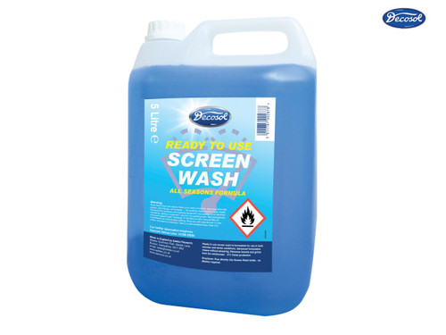 Decosol - Ready Mixed Screenwash All Seasons Formula 5 Litre