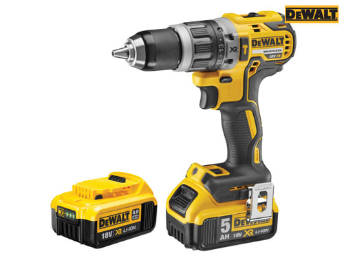 DEWALT - DCD796P2 XR Brushless Compact Hammer Drill 18V 2 x 5.0Ah Li-Ion
