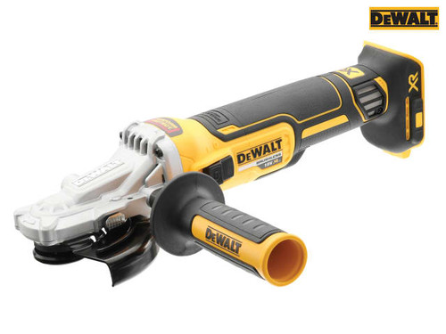 DEWALT - DCG405FN XR Brushless Flat Head Grinder 125mm 18V Bare Unit