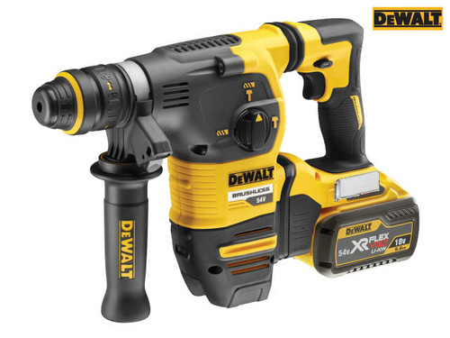 DEWALT - DCH334X2 Brushless Q/C Chuck SDS Plus Hammer 18/54V 2 x 9.0/3.0Ah Li-Ion