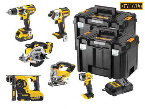 DEWALT - DCK699M3T XR 6 Piece Kit 18V 3 x 4.0Ah Li-ion
