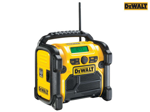 DEWALT - DCR020 DAB Digital Radio 240V & Li-ion Bare Unit