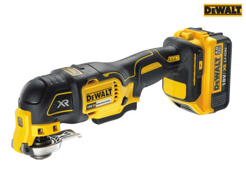 DEWALT - DCS355M2 XR Brushless Oscillating Multi-Tool 18V 2 x 4.0Ah Li-Ion