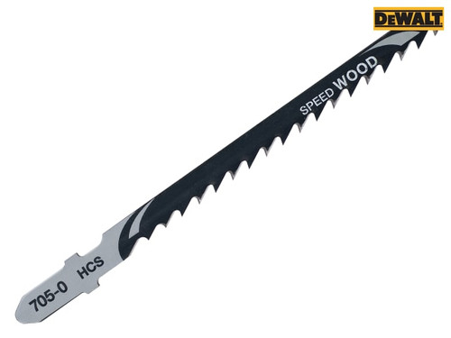 DEWALT - HCS Wood Jigsaw Blades Pack of 5 T244D
