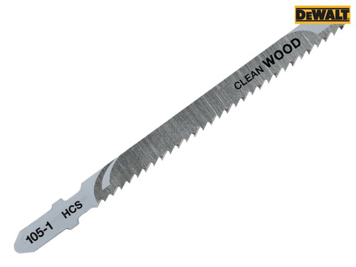 DEWALT - HCS Wood Jigsaw Blades Pack of 5 T101B