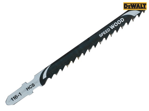 DEWALT - HCS Wood Jigsaw Blades Pack of 5 T144D