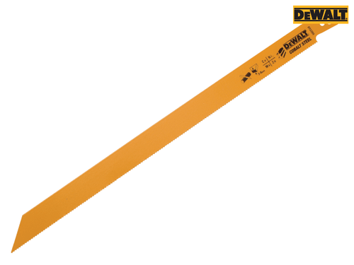 DEWALT - Bi Metal Sabre Blade for Metal Rubber & Fibreglass 305mm Pack of 5