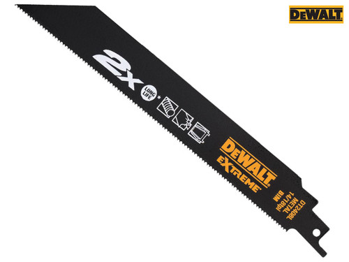 DEWALT - 2X Life Metal Reciprocating Blades 203mm Pack of 5