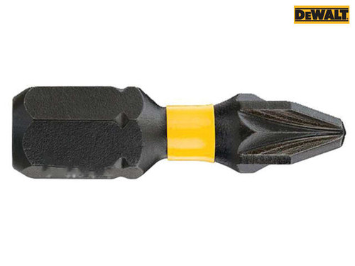 DEWALT - Impact Torsion Bits PZ3 25mm Pack of 5