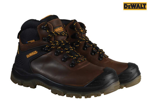 DEWALT - Newark S3 Waterproof Safety Hiker Brown Boots UK 6 Euro 39/40