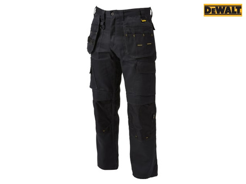 DEWALT - Pro Tradesman Black Trousers Waist 42in Leg 31in