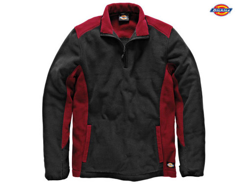 Dickies - Two Tone Micro Fleece Red / Black - XXL (52-54in)