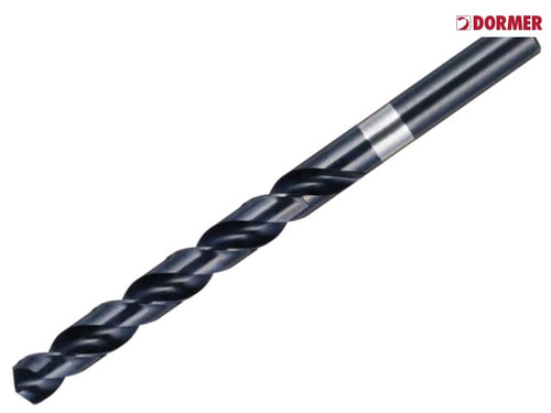 Dormer - A108 Jobber Drill Split Point for Stainless Steel 12.00mm OL:151mm WL:101mm