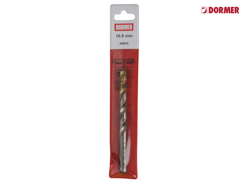 Dormer - A002 HSS-TiN Coated Jobber Drill 8.00mm OL:117mm WL:75mm