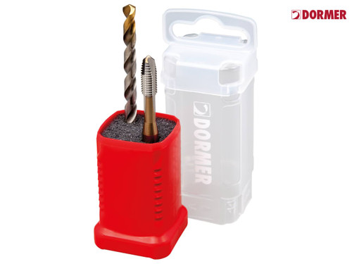Dormer - HSS-E Duo Spiral Flute ISO Metric Tap M10 + Drill Bit