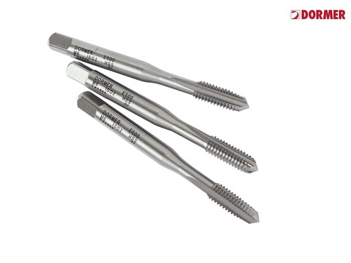 Dormer - E500 HSS Coarse Tap Straight Flute 3mm Set of Three
