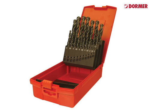Dormer - A190 No.206 Metric HSS Drill Set of 29 1.0-13.0 x 0.5mm