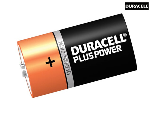 Duracell - D Cell Plus Power Batteries Pack of 2 LR20/HP2
