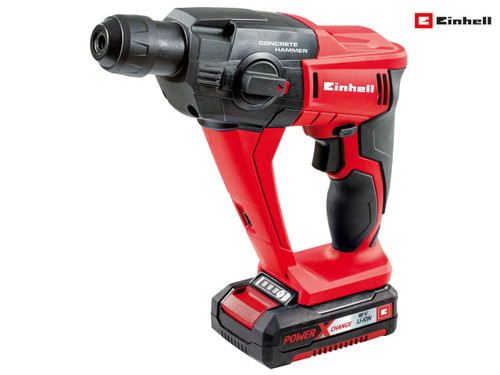 Einhell - TE-HD 18 Li Cordless Rotary Hammer Kit 18V 1 x 1.5Ah Li-Ion