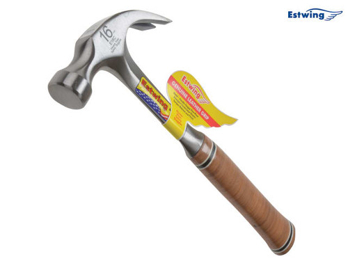 Estwing - E16C Curved Claw Hammer - Leather Grip 450g (16oz)