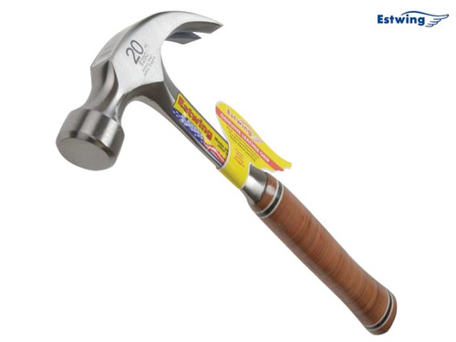 Estwing - E20C Curved Claw Hammer - Leather Grip 560g (20oz)