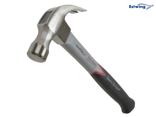 Estwing - EMRF20C Surestrike Curved Claw Hammer Fibreglass Shaft 560g (20oz)