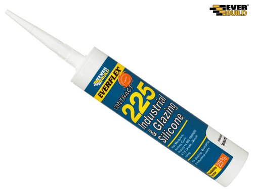 Everbuild - Industrial & Glazing Silicone Black 295ml 225