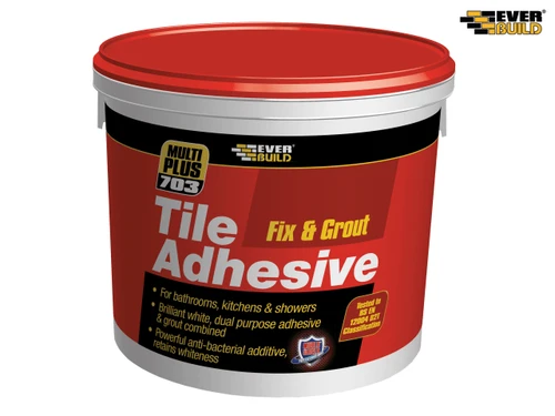 Everbuild - 703 Fix & Grout Tile Adhesive 1.5kg