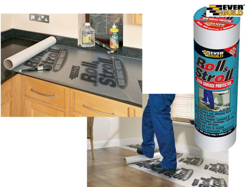 Everbuild - Roll & Stroll Hard Surface Protector 600mm x 25m