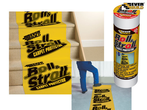 Everbuild - Roll & Stroll Premium Carpet Protector 600mm x 75m