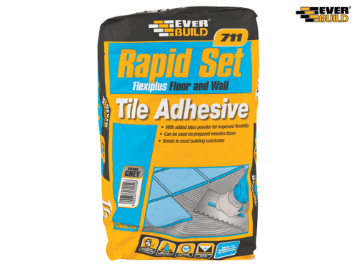 Everbuild - Rapid Set Flexiplus Tile Adhesive 20kg