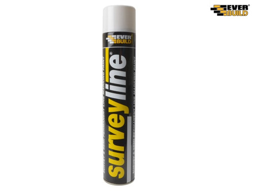 Everbuild - Surveyline Marker Spray White 700ml