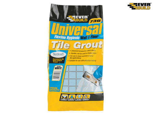 Everbuild - Universal Flexible Grout Ivory 5kg