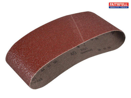 Faithfull - Cloth Sanding Belt 457 x 75mm 40g