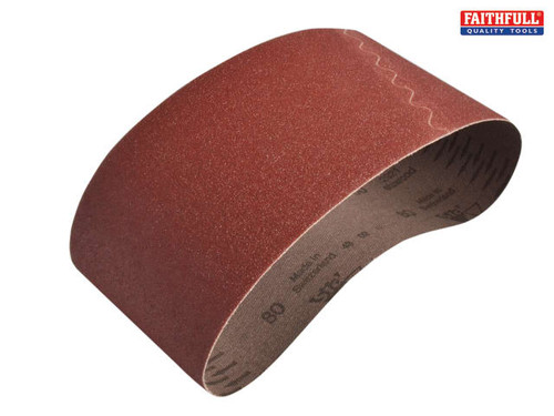 Faithfull - Cloth Sanding Belt 560 x 100mm 80g