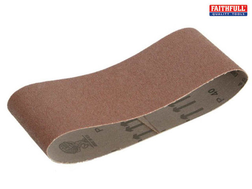 Faithfull - Cloth Sanding Belt 610 x 100mm 80g