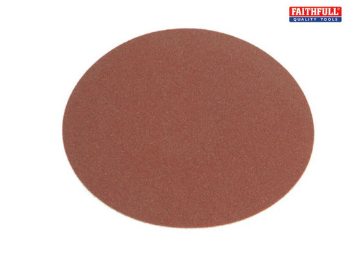 Faithfull - Self Adhesive Red PSA 150mm Disc Assorted (Pack of 5)