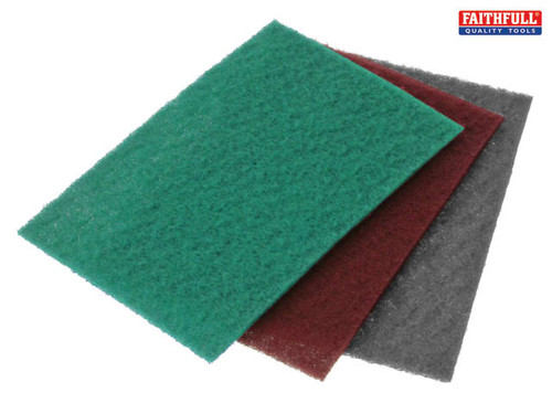 Faithfull - Hand Pad Green General Purpose 230 x 150mm (10)