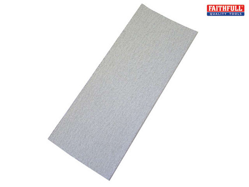 Faithfull - 1/3 Sanding Sheets Orbital Assorted (Pack of 10)
