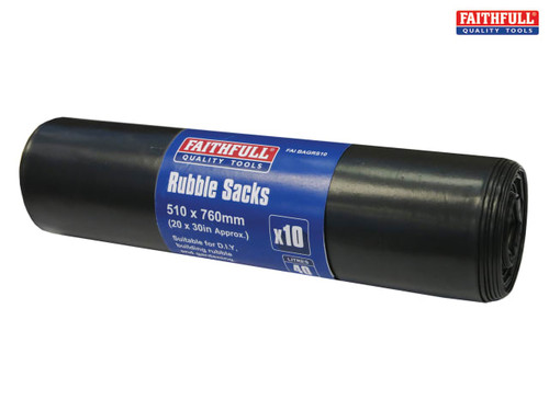 Faithfull - Black Rubble Sacks (10)