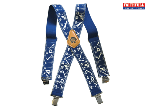 Faithfull - Heavy-Duty Braces 50mm Wide - Blue