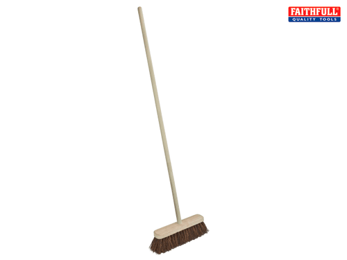 Faithfull - Broom Bassine 30cm (12in) Head with 48in Handle