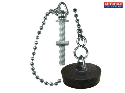 Faithfull - Chrome Basin Chain Assembly 30cm (12in)