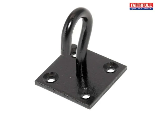 Faithfull - Hook On Plate - Black Japanned