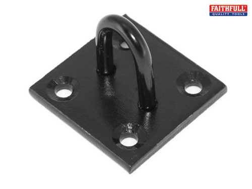 Faithfull - Staple On Plate - Black Japanned