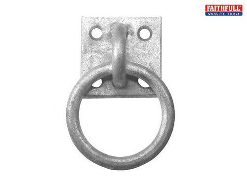 Faithfull - Ring On Plate - Galvanised