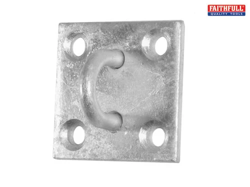 Faithfull - Staple On Plate - Galvanised
