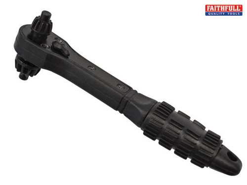 Faithfull - Chuck Key Size 10-13mm  Ratchet Handle